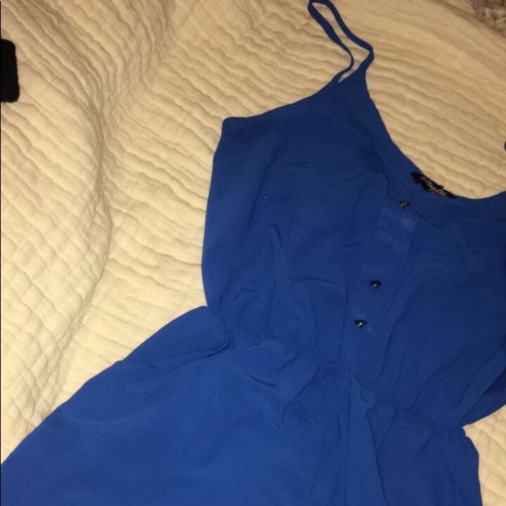 Blue romper